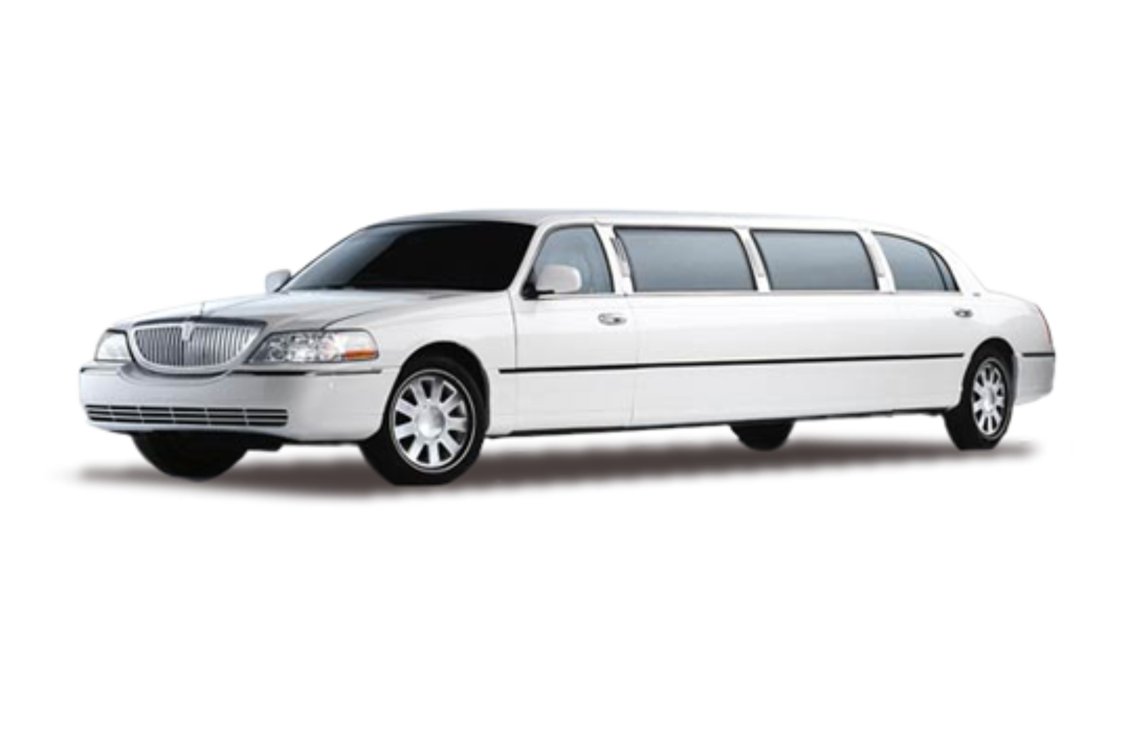 White Lincoln Towncar Limosuine