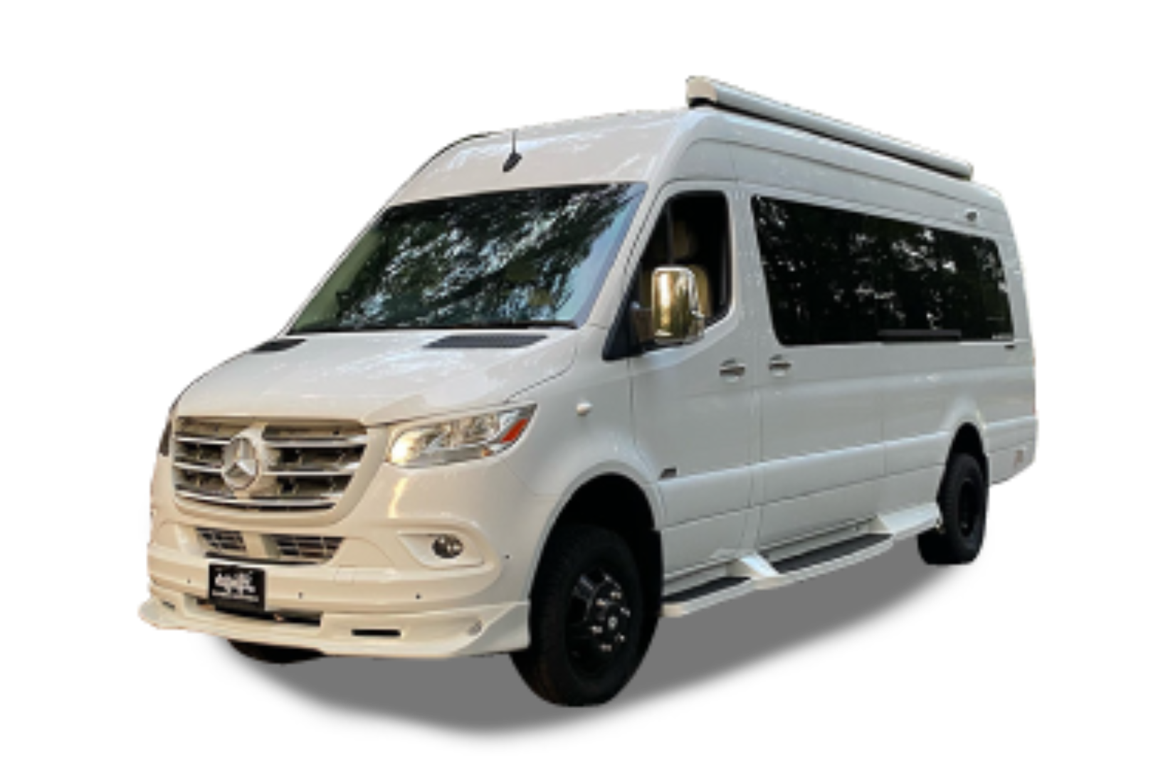 Silver Mercedes Van