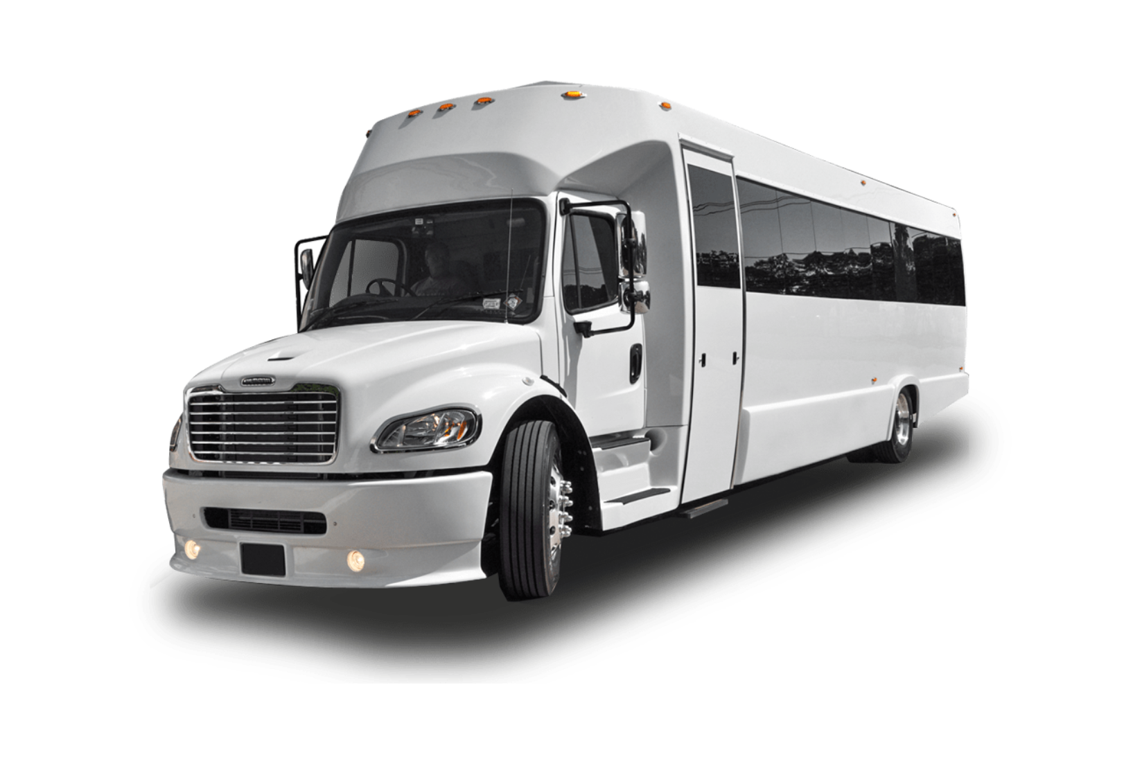 White Party Bus