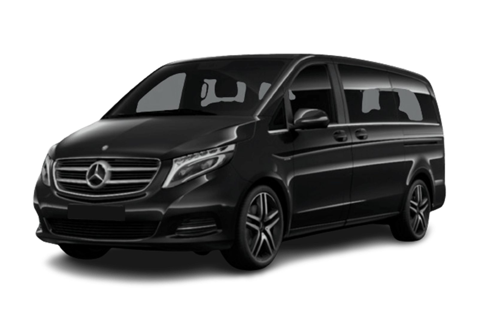 Black Mercedes Van
